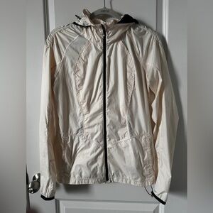 LuLuLemon Back Pack It Jacket Size 6 Angel Wing/Black